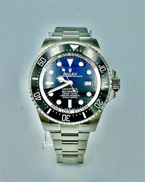 rolex 12660 blue|Rolex sea dweller price guide.